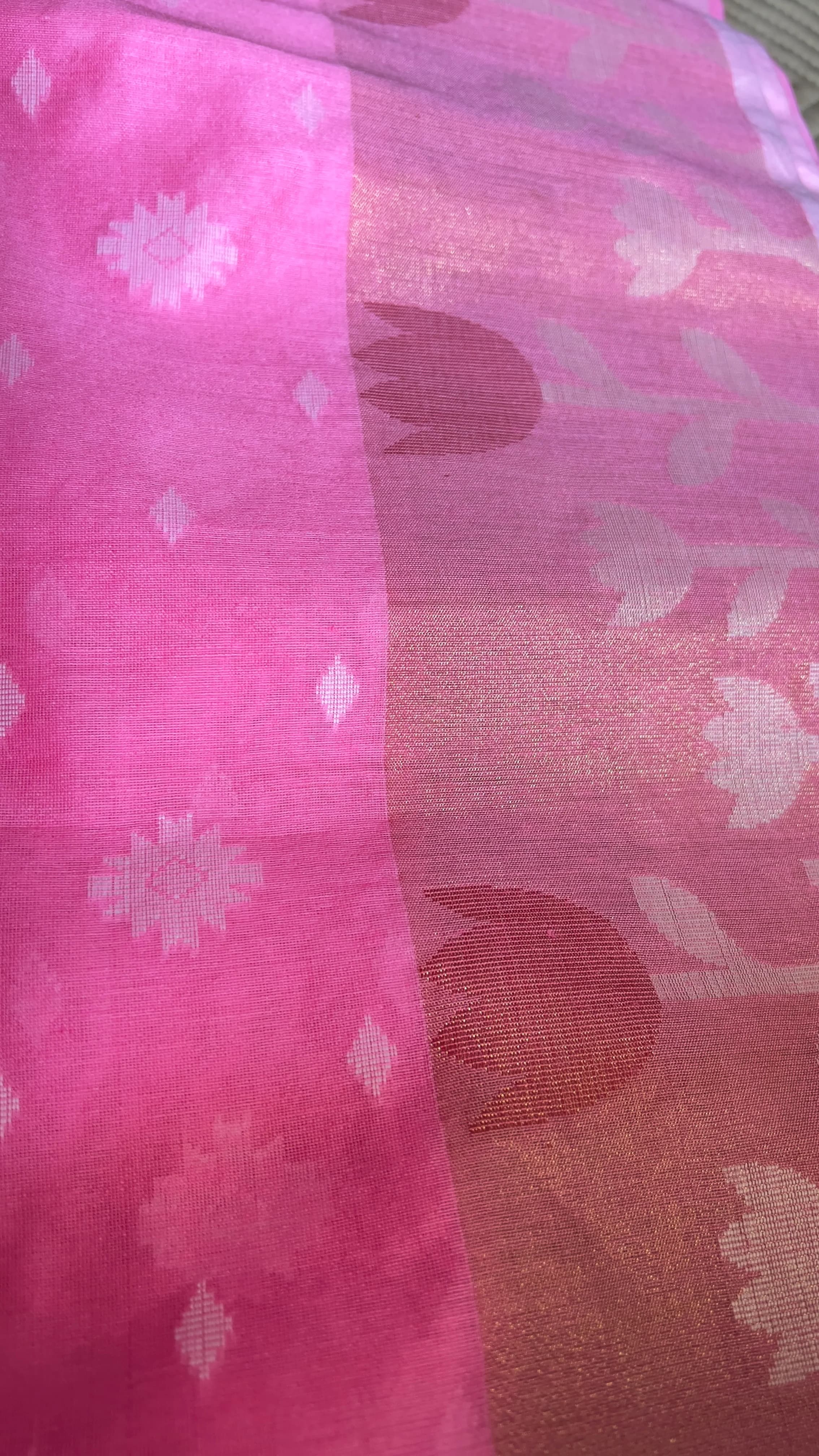 Soft Jamdani · butti detail