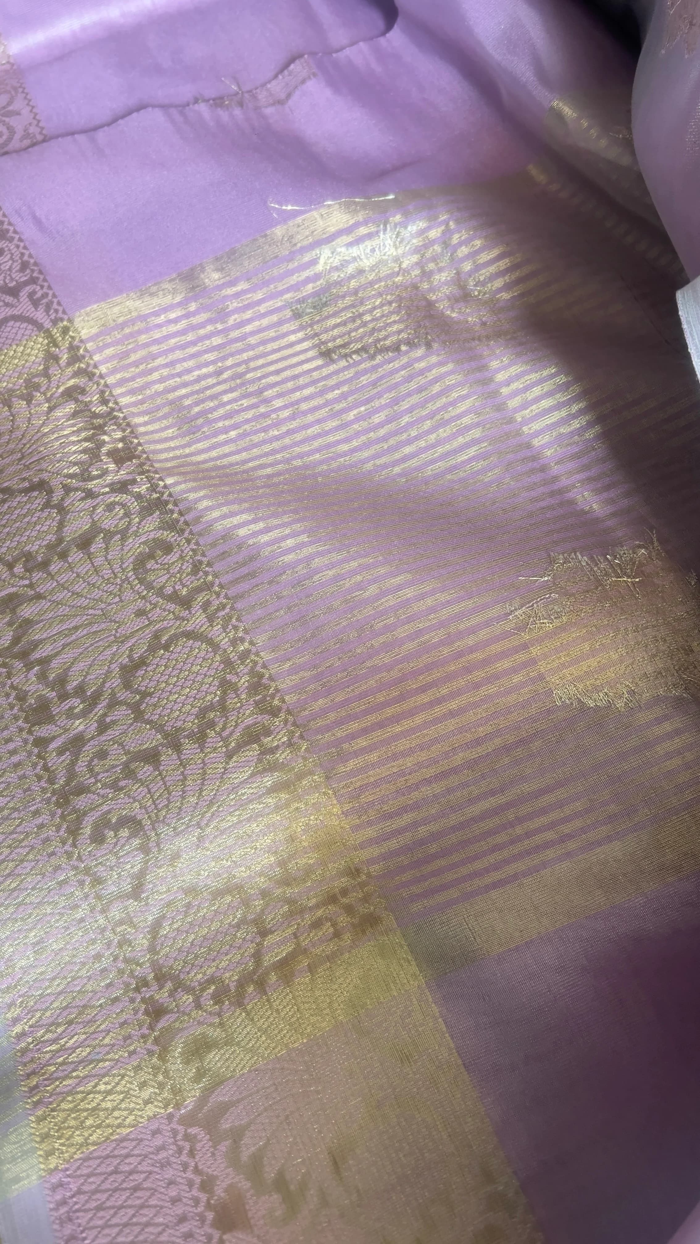Tissue Silk · pallu