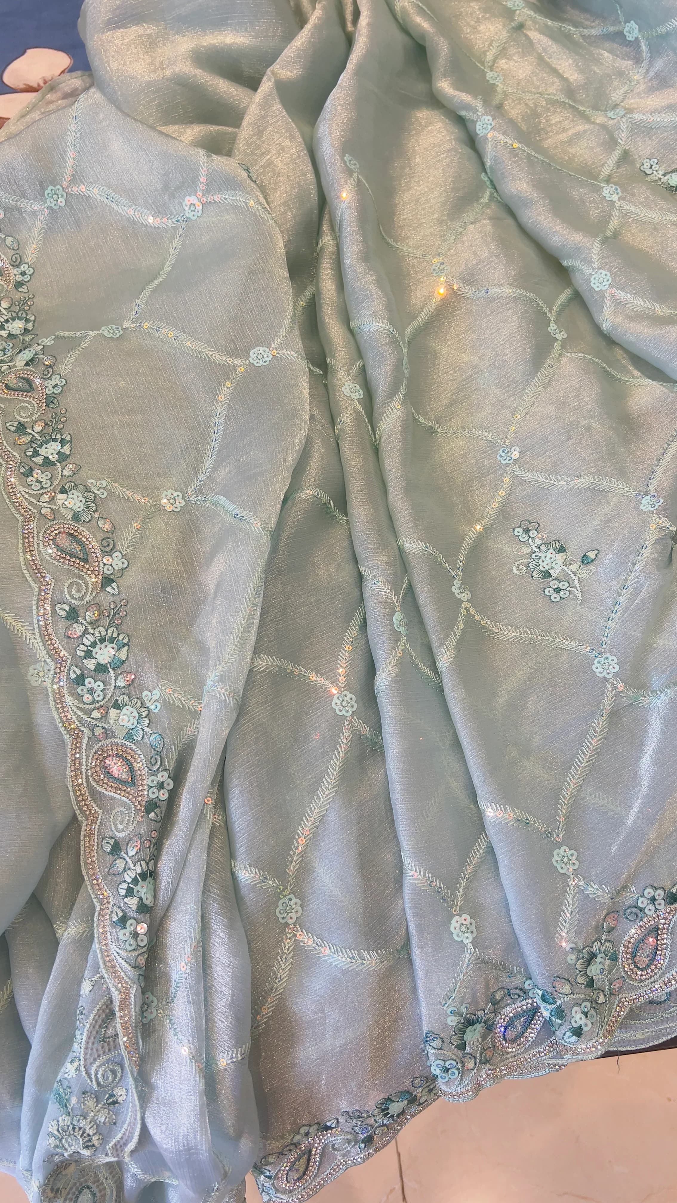 Fendi Silk · weave detail